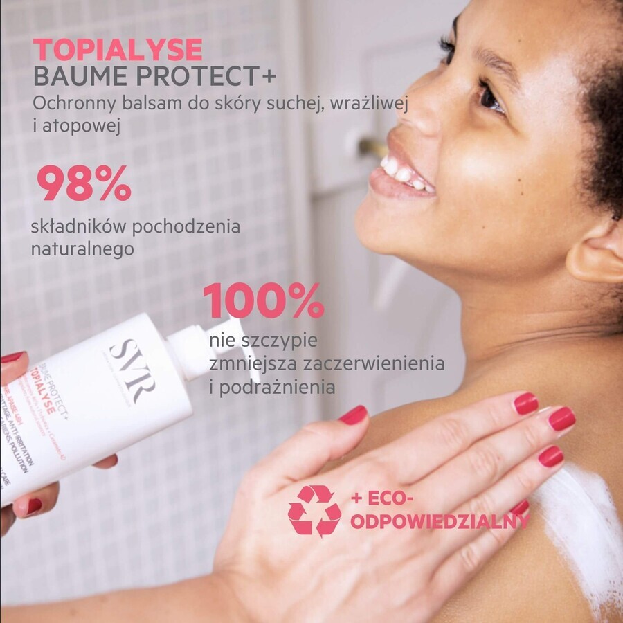 SVR Topialyse Baume Protect+, lotion protectrice, 400 ml