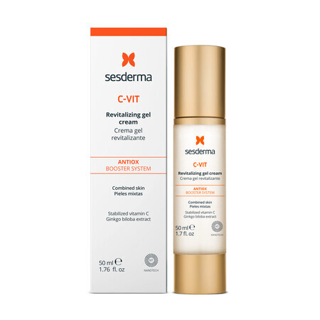 Sesderma C-Vit, revitalisierendes Gesichtscreme-Gel, 50 ml