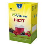 C-Vitum Hot, vitamina C + vitamina D + zinc, 10 sobres