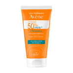 Avène Cleanance Sun, crème protectrice pour le visage, peaux grasses et à imperfections, SPF 50+, 50 ml