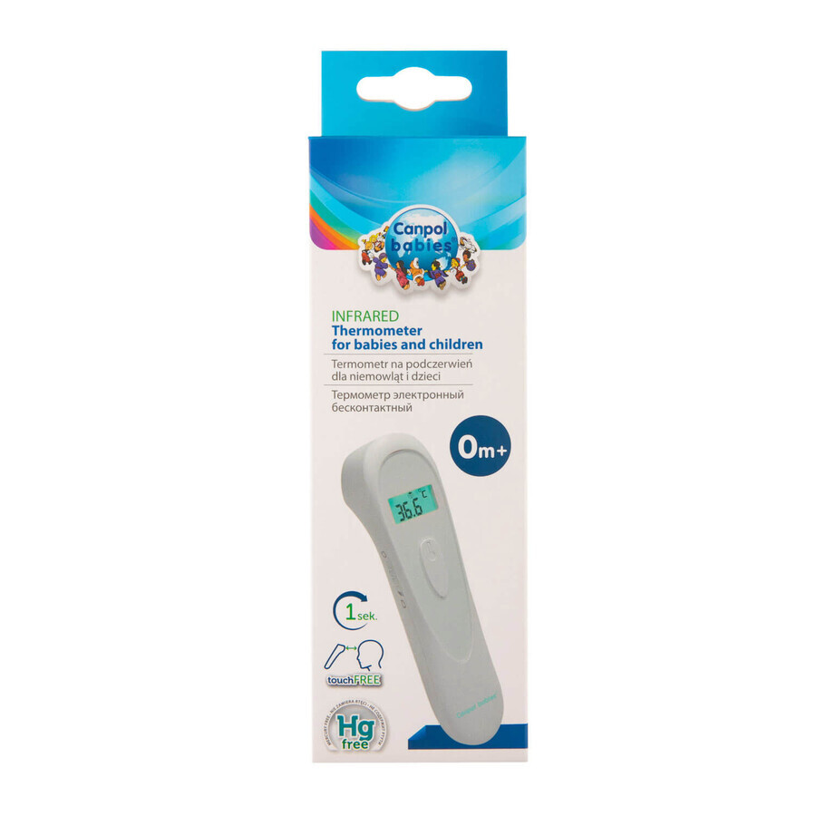 Canpol Babies EasyStart, berührungsloses Infrarot-Thermometer