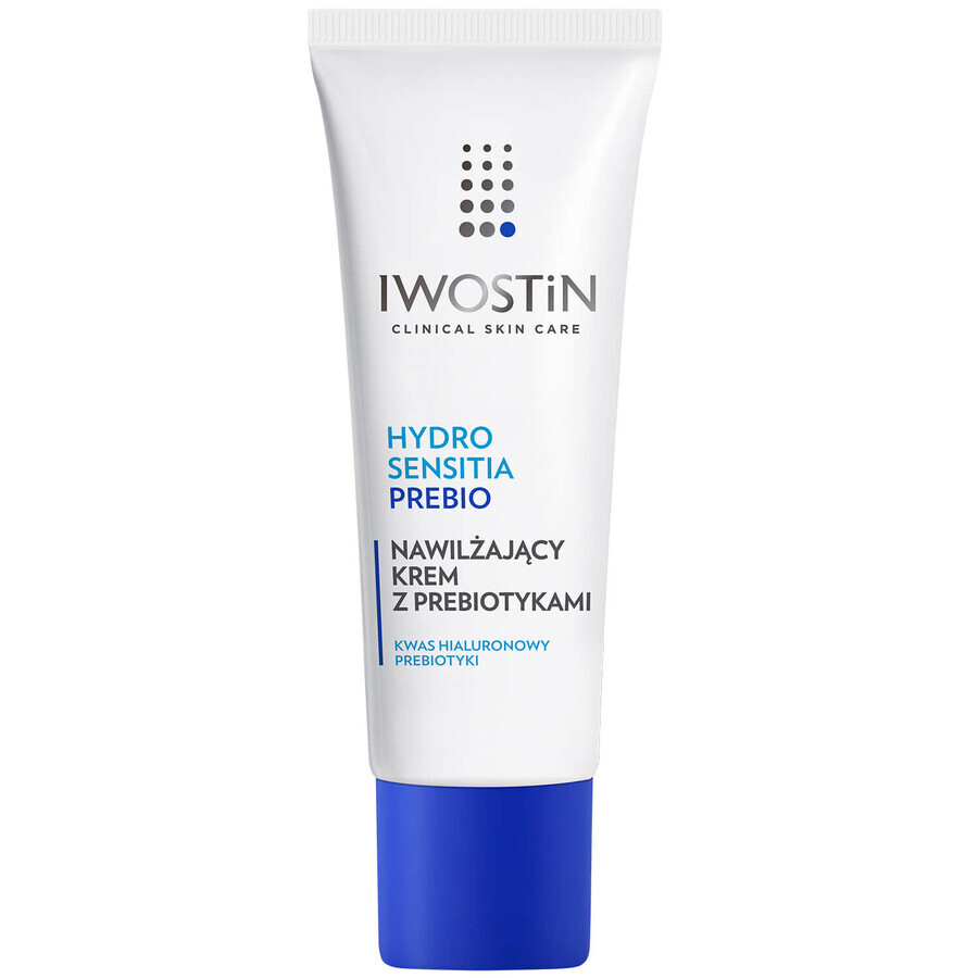 Iwostin Hydro Sensitia Prebio, feuchtigkeitsspendende Creme mit Präbiotika, empfindliche, trockene und sehr trockene Haut, 50 ml