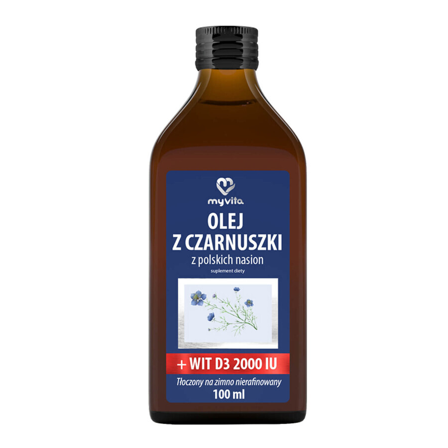 MyVita Kreuzkümmelöl + Vitamin D3 2000 IU, 100 ml