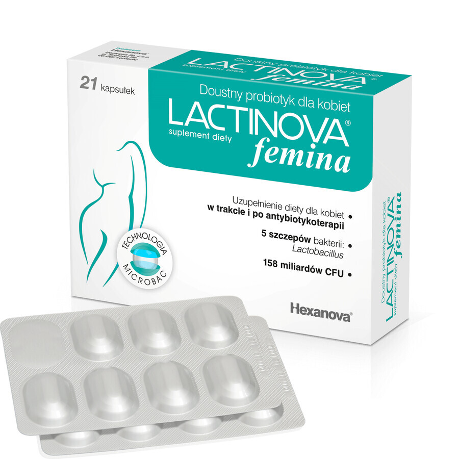 Lactinova femina, 21 Kapseln