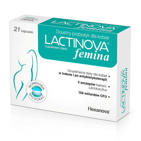 Lactinova femina, 21 Kapseln