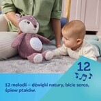 Canpol Baby's, pluche baby hertje met muziekdoosje en projector 3in1, vanaf de geboorte, 1 stuk