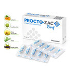 Procto-Zac Relief, rectal suppositories, 10 pieces