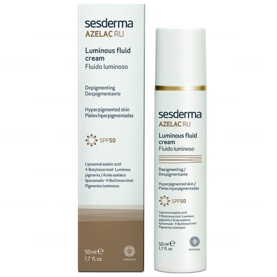 Set Sesderma, Reti-Age, Anti-Ageing Creme-Gel, 50 ml + Azelac RU, Aufhellende Emulsion, SPF 50, 50 ml