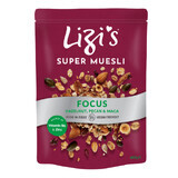 Musli mit Haselnüssen, Mandeln und Focus-Pekannüssen, 400 g, Lizi's