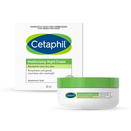 Cetaphil Hyaluronic Acid Facial Moisturizer Night Cream 48ml