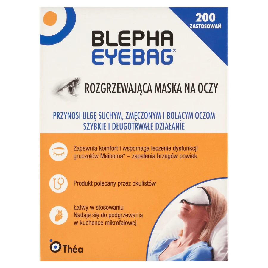 Blepha Eyebag, wiederverwendbare wärmende Augenmaske, 1 Stück