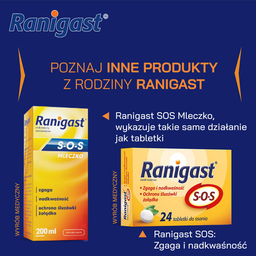 Famotidin Ranigast 20 mg, 30 Filmtabletten