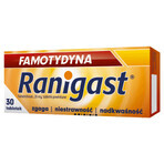 Famotidin Ranigast 20 mg, 30 Filmtabletten