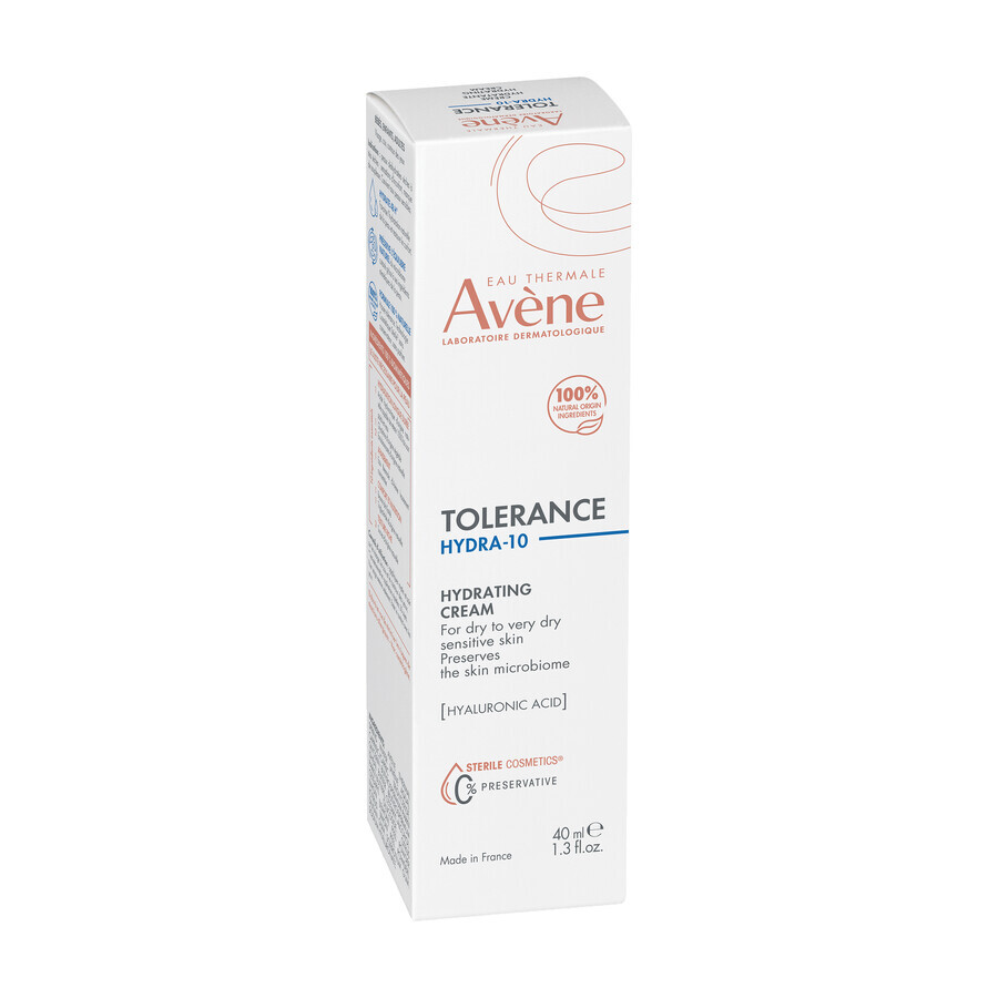 Avene Tolerance Hydra 10, crema hidratante, 40 ml