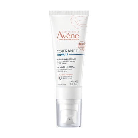 Avene Tolerance Hydra 10, crema hidratante, 40 ml