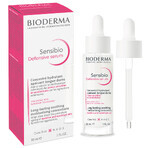 Bioderma Sensibio Defensive, ser hidratant facial calmant, piele sensibilă, 30 ml