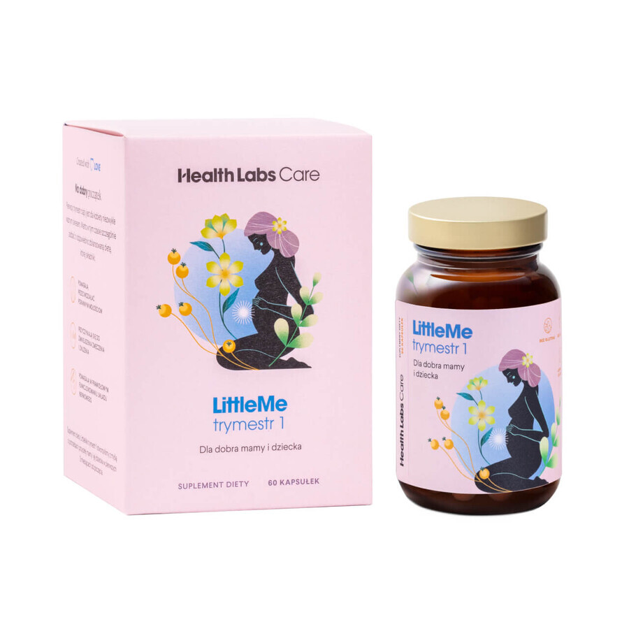 Health Labs LittleMe Trimester 1, 60 Kapseln