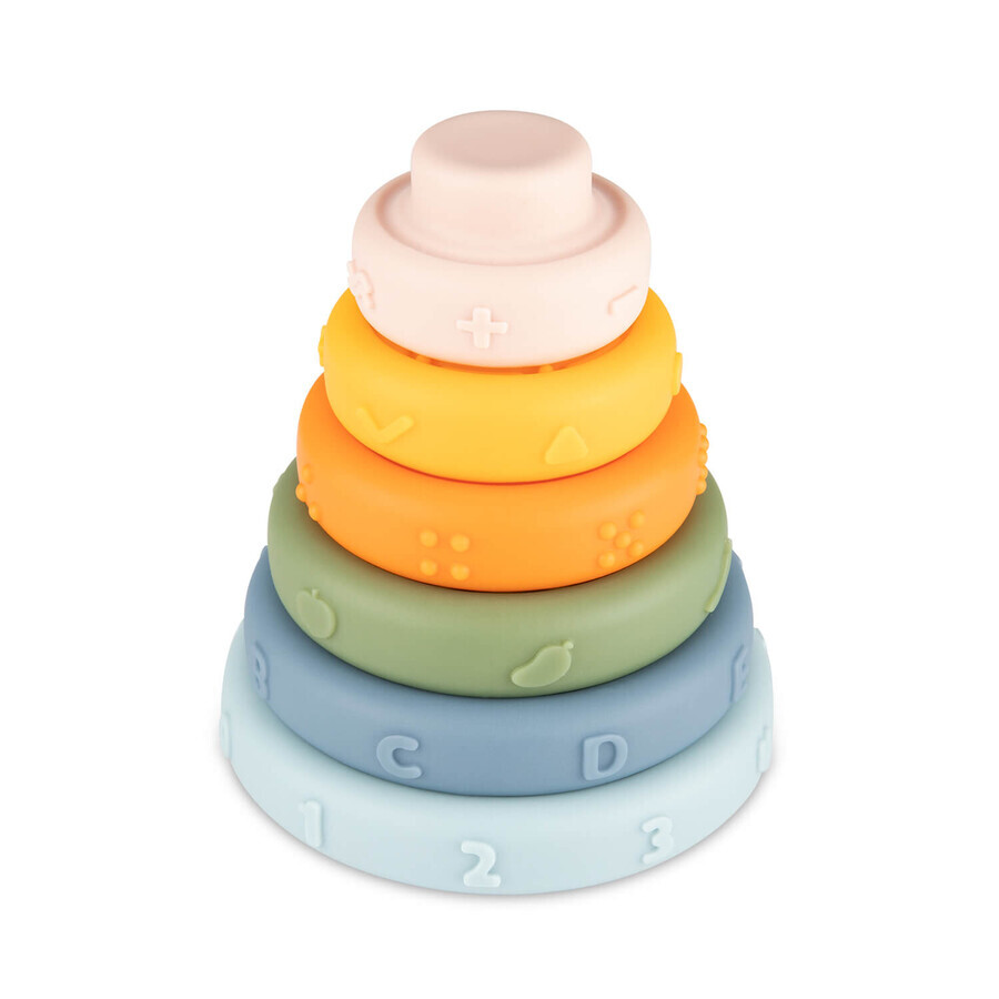 Canpol Babies, sensory pyramid puzzle, 79/103, from 6 months, 1 pc