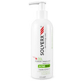 Solverx Acne Skin Forte, Reinigungs- und Abschminkgel für Gesicht und Augen, 200 ml