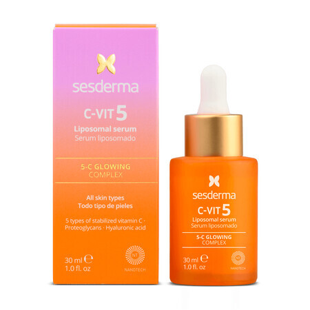 Sesderma C-Vit 5, siero viso ai liposomi, 30 ml