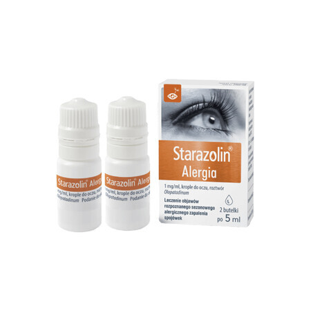 Starazolin Allergy 1 mg/ml, collirio, 2 x 5 ml