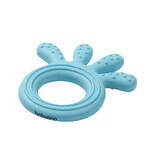 BabyOno, silicone, octopus, blue, from birth, 1 pc