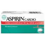 Aspirin Cardio 100 mg, 56 Filmtabletten