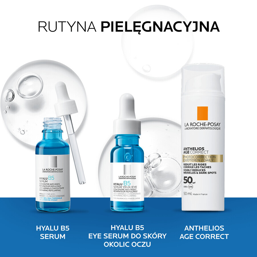 La Roche-Posay Hyalu B5, Augenserum gegen Falten, 15 ml