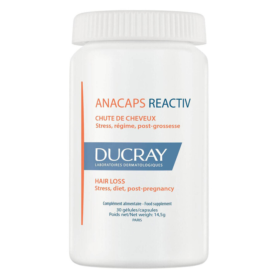 Ducray Anacaps Reactiv Set, 3 x 30 Kapseln