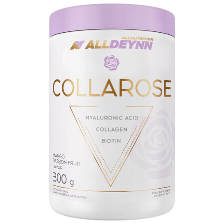 Allnutrition Alldeynn CollaRose, mango-maracuja flavor, 300 g