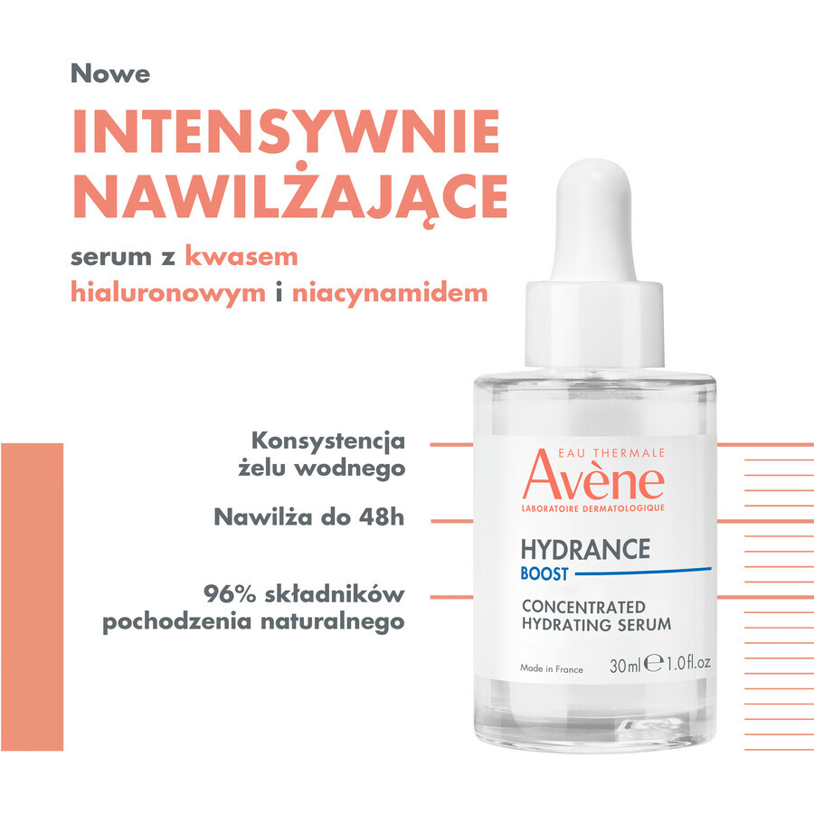 Avène Hydrance Boost, sérum concentré hydratant, 30 ml