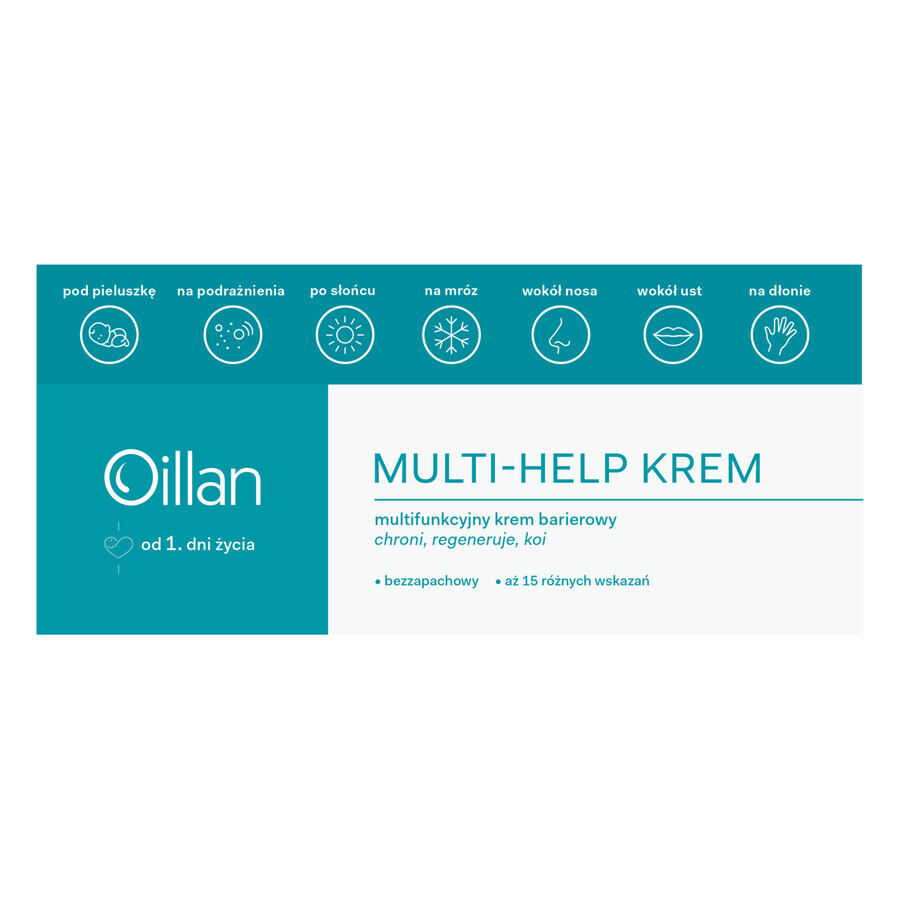 Oillan Multi-Help, Barrierecreme, 50 ml