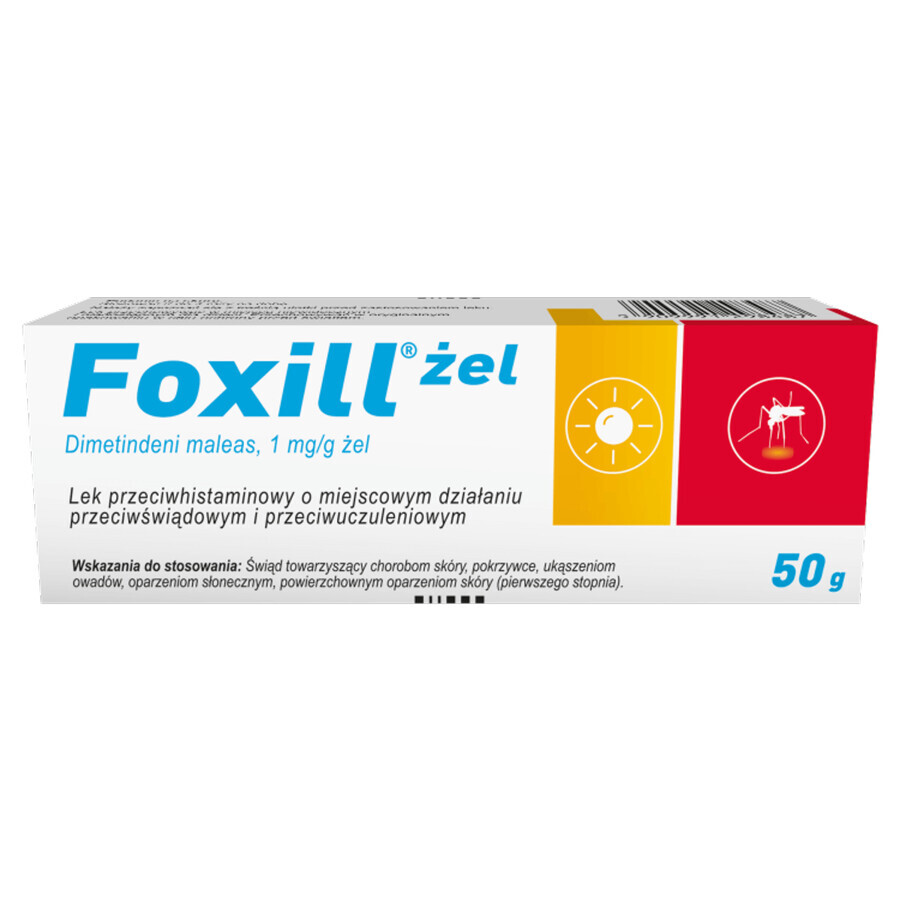 Foxill, 1 mg/g, Gel, 50 g