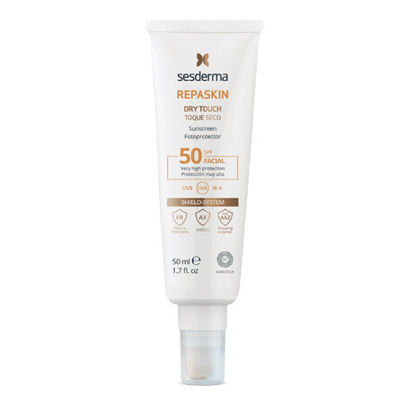 Sesderma Repaskin Dry Touch, Gesichtsschutzcreme, SPF 50, 50 ml