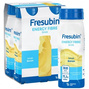 Fresubin Energy Fibre Drink, voedingssupplement, banaan, 4 x 200 ml