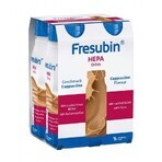 Fresubin Hepa Drink, nutritional preparation, cappuccino flavor, 4 x 200 ml