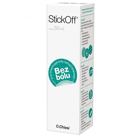 Stick Off, Spray zum schmerzlosen Entfernen von Pflastern, 50 ml