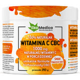 EkaMedica Vitamin C CBC 1000 mg, Orangengeschmack, 250 g