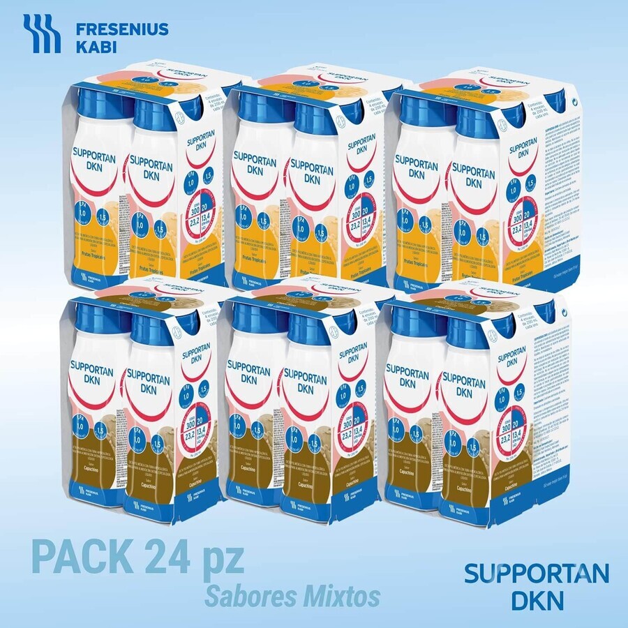 Supportan bevanda nutriente al gusto di cappuccino, 4 x 200 ml, Fresenius Kabi