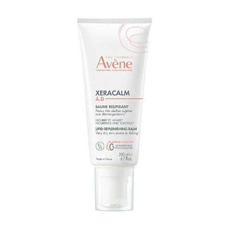 Avene XeraCalm A.D, rückfettende Lotion für Gesicht und Körper, sehr trockene, atopische und juckende Haut, 200 ml