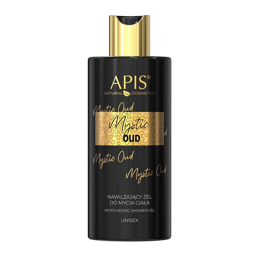 Apis Mystic Oud, gel de duș hidratant pentru corp, 300 ml