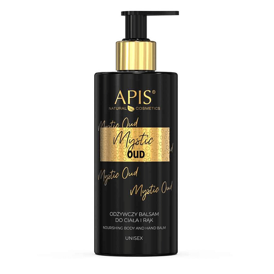 Apis Mystic Oud, voedende body- en handlotion, 300 ml