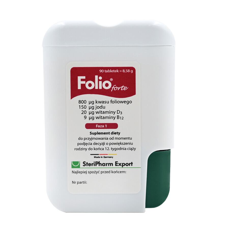 Folio Forte Phase 1, 90 Tabletten