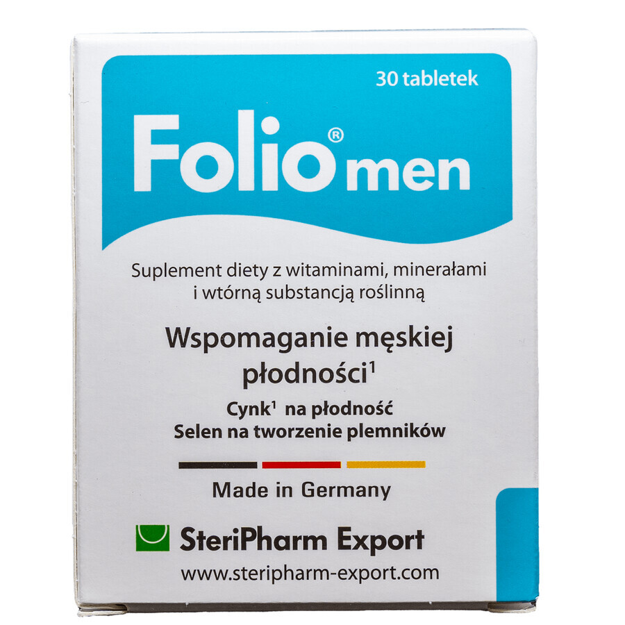 Folio Men, 30 Tabletten