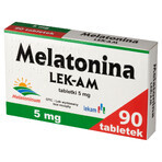 Melatonina LEK-AM 5 mg, 90 compresse