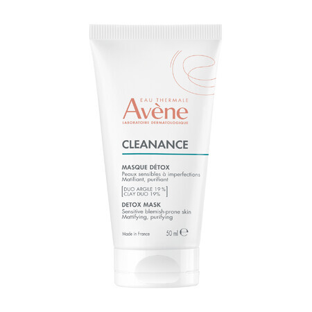 Avene Cleanance, mascarilla limpiadora, 50 ml