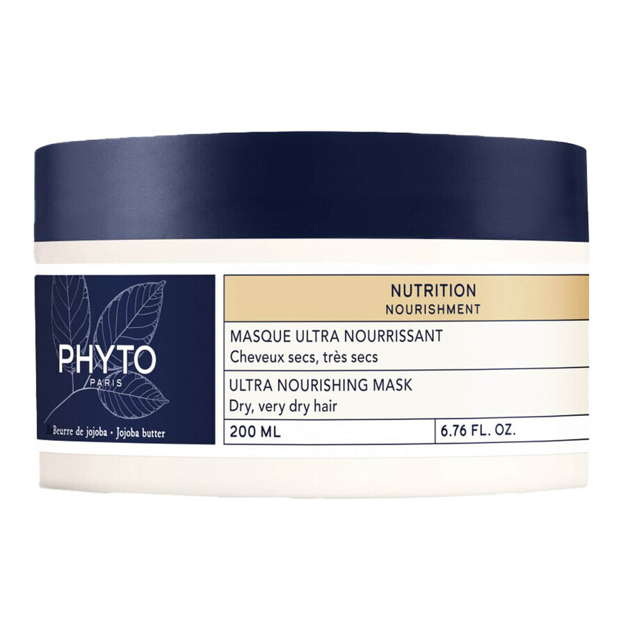 Phyto Nutrition, nourishing mask for dry and very dry hair, 200 ml