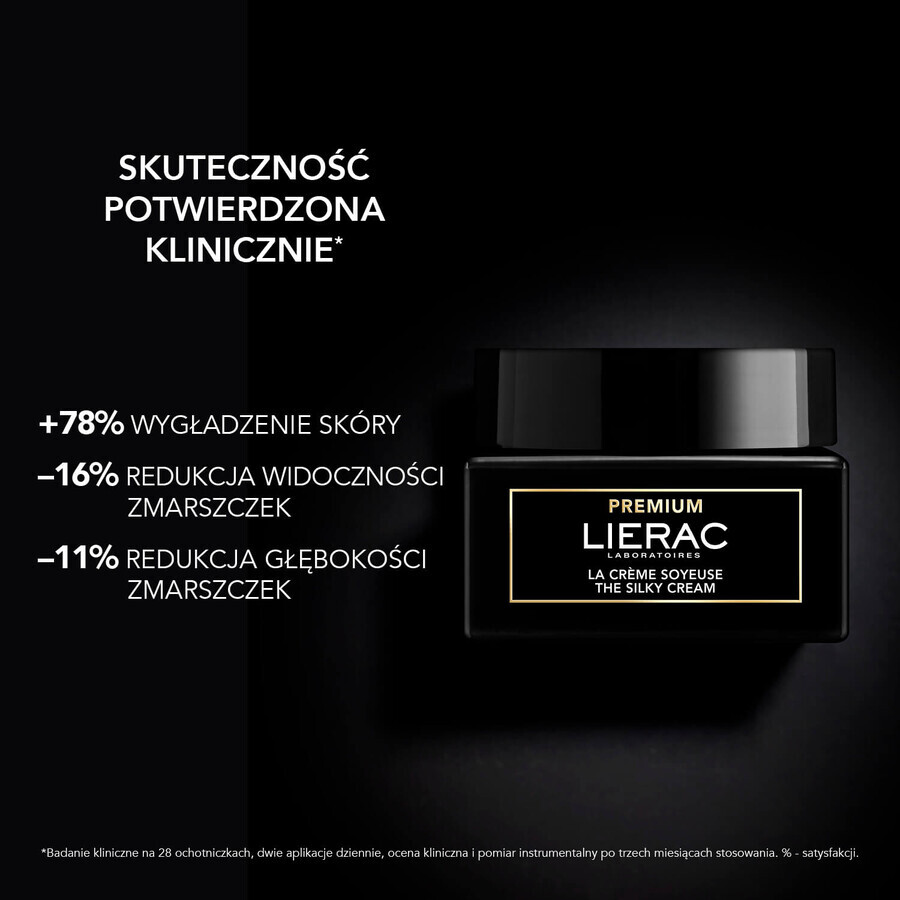 Lierac Premium, crema sedosa antiedad, reserva, 50 ml