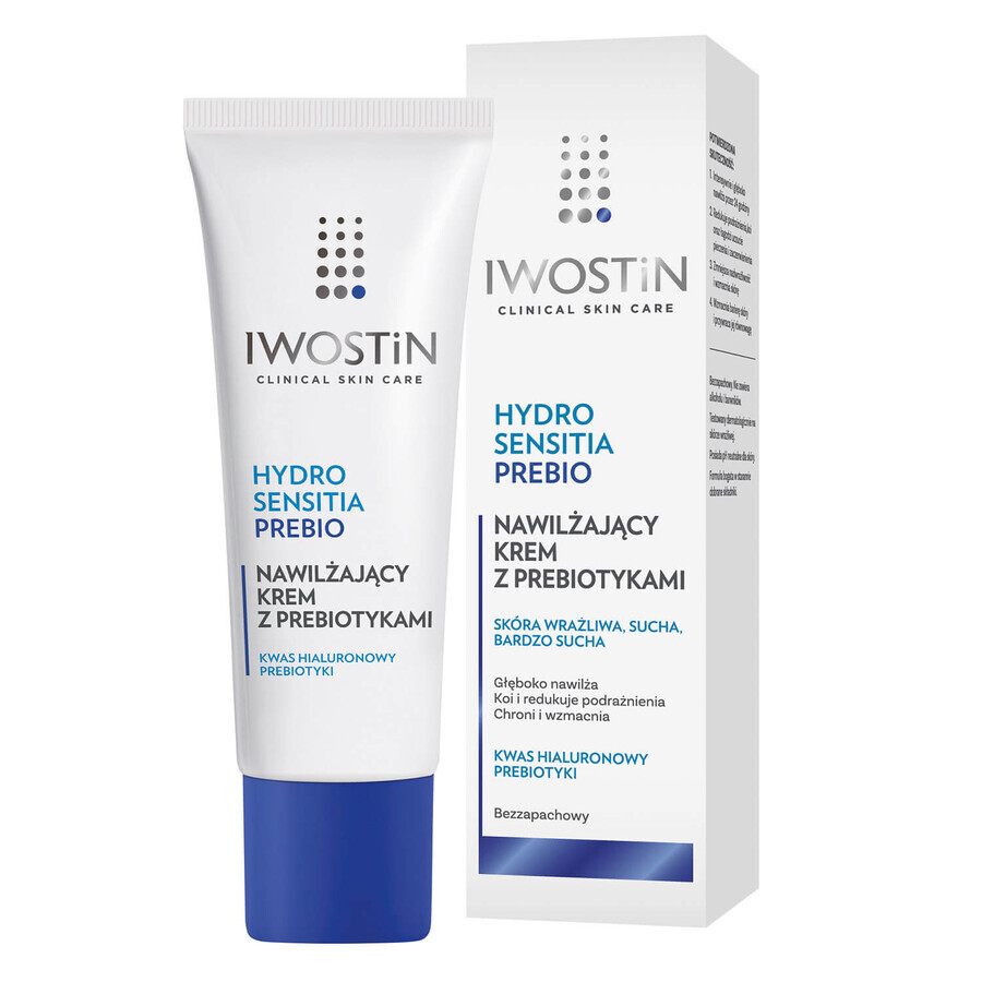 Set Iwostin Hydro Sensitia Prebio, gel micellare, 200 ml + crema idratante, 50 ml