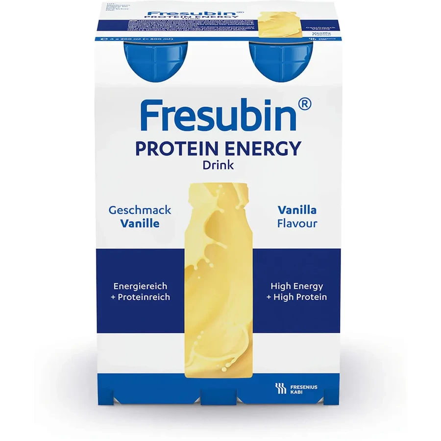 Fresubin Protein Energy met vanillesmaak, 4 x 200 ml, Fresenius Kabi